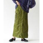 スカート フロントジップ MA-1スカート