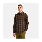 シャツ メンズ ヘリンボーン フランネル チェック シャツ メンズ