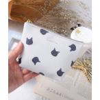 ポーチ 犬/猫/フラワー/さくらんぼ/キルティング/マチ付きミニポーチ レディース