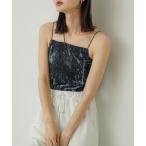 キャミソール 「サイズ展開あり」ベロアカップツキキャミソール