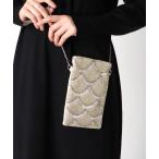 ポーチ 「結婚式/フォーマル/パーティ/デイリー」ウロコ刺繍スマホショルダー レディース