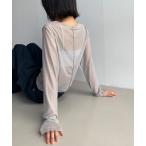 tシャツ メッシュレイヤードロンT レディース