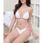 ショッピング水着 水着 ハート シンプルデザインビキニ 温泉水着２点セット swim wear レディース