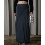 スカート アウトシームカットマキシスカート / Out Seam Cut Maxi Skirt