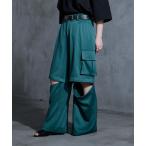 カーゴパンツ 2WAYジップカーゴパンツ メンズ レディース