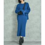 スカート ワッフル編み配色ステッ