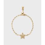 指輪 リング 「Tiny Motif」K10ダイヤモンドスターチェーンリング(0.02ct) レディース