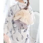 浴衣 アクセサリー 帯 ボリュームオーガンジー飾り兵児帯 かわいい レディース