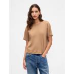tシャツ スーピマ(R) コットンリラックスtシャツ（半袖） レディース