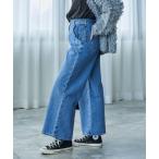 ワイドパンツ ジーンズ デニム デニムパンツ レディース