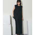 ショッピングジレ ワンピース バックジップアシンメトリージレ＆サイドスリットロングスカート