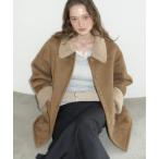  мутоновое пальто боа пальто adjustable sleeve mouton coat / регулируемый рукав мутоновое пальто женский 