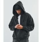 パーカー フーディー|Cross Leather Patch Zip Hoodie|SUPPLIER|公式通販 メンズ レディース