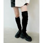 靴下 リブニーハイソックス cula925 レディース