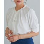 ブラウス シャツ 2wayタックパフブラウス レディース