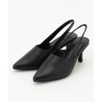 シューズ ポインテッドミュール レディース