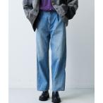ジーンズ デニム デニムパンツ デニムタックマムパンツ レディース