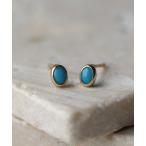 ピアス ターコイズ ピアス | K10YG レディース