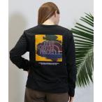 tシャツ THE NORTH FACE/ザ・ノース・フェイス ロンT DIGITAL BOX LOGO TEE NTW82487 レディース