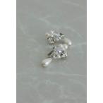 イヤリング ビジューパールイヤリング 結婚式 お呼ばれ フォーマル オケージョン ゴールド シルバー 大ぶり ボリューム 華やか レディース