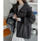 ブルゾン アウター 中綿ダウン モンスターパーカー レディース