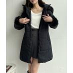  пуховик пуховик [360 раз взрослый Kawai i] ремень имеется мех с хлопком down midi пальто женский 