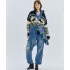 ジーンズ 13.5オンスデニムワイドテーパードジーンズ メンズ