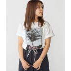 tシャツ BENCH MARKING SHIRT_ フラワー フォト プリント Tシャツ メンズ レディース