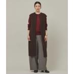 ベスト ジレ Curensology(カレンソロジー)/マンテコリバーロングベスト レディース