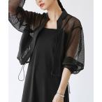 ブルゾン アウター ビッグポケット メッシュブルゾン レディース