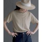 tシャツ レーヨンナイロン ニットソー レディース