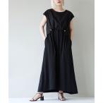 ワンピース ショートトップスレイヤード ノースリーブワンピース