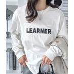 tシャツ アソートロゴプリントロンＴ レディース