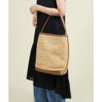 ショルダーバッグ バッグ 「ハンドル本革」かごバッグ レディース