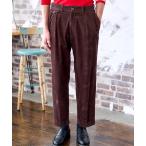 パンツ コーデュロイテーパードパンツ メンズ