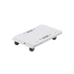 収納 縦にも横にも連結できる再生ポリプロピレン入り平台車　約幅２７．５×奥行４１×高さ７．５ｃｍ