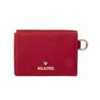 財布 TRI FOLD LEATHER WALLET レディース