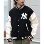 スタジャン NEW ERA/ニューエラ ジャケット アウター スタジャン ヴァーシティジャケット ニューヨーク・ヤンキース ロサンゼルス・ドジャース