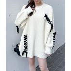 ショッピングニットワンピース ワンピース レーシングニットワンピース