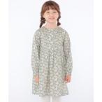 ワンピース SHIPS KIDS_100〜130cm / リバティ 長袖 ワンピース キッズ 子供服 女の子