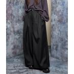 ショッピングcolors スラックス 「UNISEX」4 Colors Chambray Washable Wool Baggy Wide Pants/4色シャンブレーウォッシ