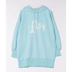 パーカー 「ディズニーコレクション」エルサ/ラインストーンオーバーフーディ レディース