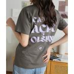 tシャツ オリジナルプリントロゴTシャツ レディース