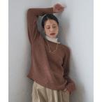 ショッピングスパンコール ニット セーター スパンコールラメニット レディース