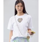 tシャツ TONDABAYASHI RAN ×HEART T-SHIRT / トンダバヤシラン×ハートTシャツ レディース