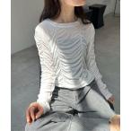 tシャツ シャーリングシアーロンTee レディース