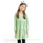 ワンピース コーデュロイ風 ティアードワンピース キッズ 子供服 女の子