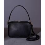 ショルダーバッグ バッグ 「MARCO BIANCHINI」2WAYレザーラウンドスクエアショルダーバッグ/24027 レディース