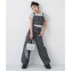 ワンピース 「LTXC」デニムビスチェセットアップ キッズ 子供服 女の子