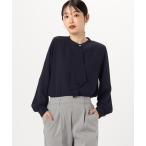 ショッピングコムサ ブラウス シャツ ボウタイ風　ブラウス（長袖） レディース